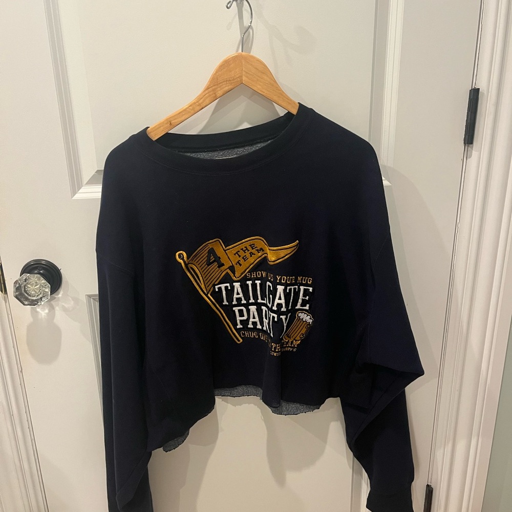 University of Michigan Tailgate Party Black Sweatshirt